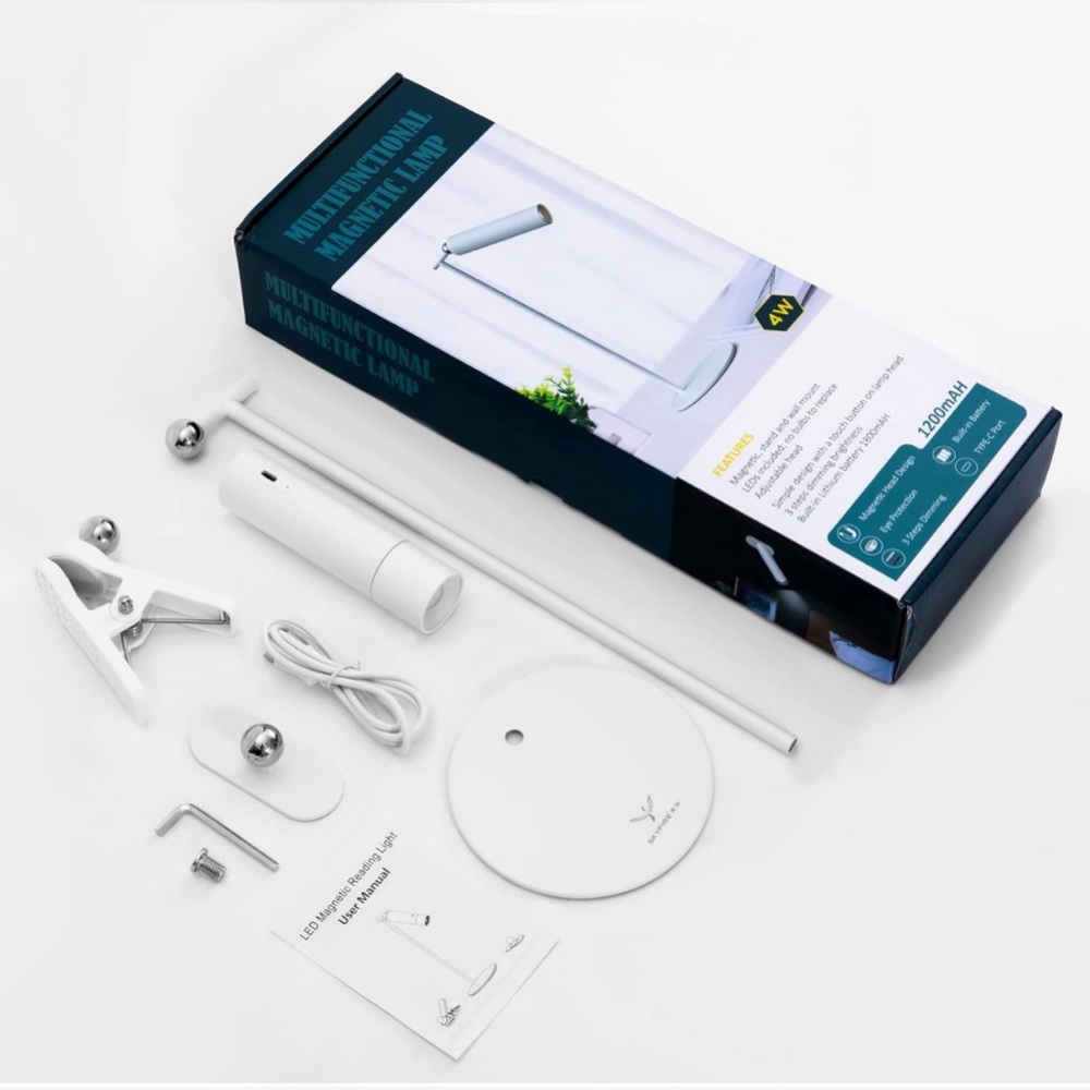 Multifunctional Magnetic Reading Light,Desk, LED Handheld Flashlight,Table Lamps - Picture 6 of 11